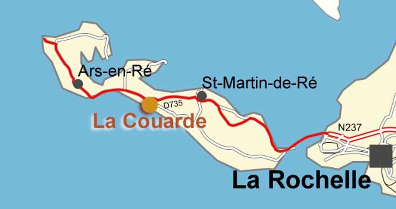 Petite Maison Charmante A La Couarde-Sur-Mer Avec Jardin Cloture المظهر الخارجي الصورة